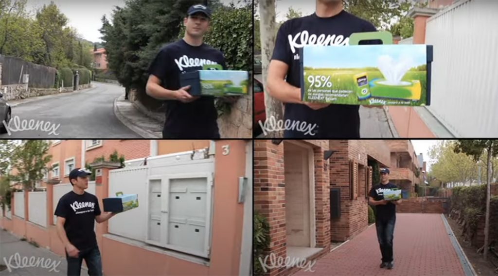 Vídeo de empresa para Kleenex España